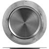 H&h Sottopiatto Inox Martellato 32cm