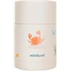 Miniland - Thermos Bebè per Alimenti 600ml in Acciaio Inox, Mantiene la Temperatura per oltre 24h, Chiusura Ermetica e Isolamento a Doppia Parete (Crabsy)