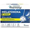 Vitarmonyl Melatonina Express 1 mg - Integratore per Sonno e Jet Lag - Compresse Orosolubili a Rapido Assorbimento - Gusto Menta - Senza Zuccheri - 60 Compresse