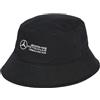 Adidas Unisex - Adulto Mercedes - AMG Petronas Formula One Team Mechanics Bucket Hat, Black/Reflective Silver, XS