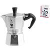 Bialetti Moka Express 2 Tazze Alluminio