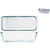 Pyrex Stampo rettangolare Plumcake in vetro temperato 30 cm