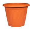 Stefanplast Vaso In Plastica Venezia, Color Terracotta, 30Cm