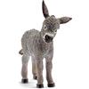 schleich 13746 Puledro d'asino, da 3 anni, FARM WORLD - Figura, 3 x 7 x 7 cm