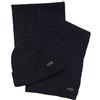 barbour Set sciarpa e cappello uomo lana Barbour 2MMGS0047 Navy