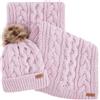 barbour Set Sciarpa e Cappello Barbour Donna 2MLGS0025 Lavender