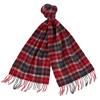barbour Set sciarpa e guanti uomo Barbour MGS0018 Cranberry