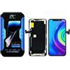 JK DISPLAY LCD JK SOFT OLED PER IPHONE 11 PRO MAX TOUCH VETRO SCHERMO NERO