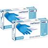 REFLEXX 200 Guanti Monouso In Nitrile Reflexx N80B Azzuri Multiuso | Pacco da 200 pezzi