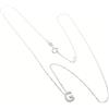 Bliss Collana Bliss Joy Letter G 20090540 Necklace Oro Bianco 9 Kt Diamante