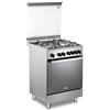 De Longhi Cucina gas 4 zone Forno elettrico DMX 64 LSG Inox Classe A