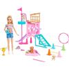 Mattel BOX ROTTO BARBIE Playset STACIE CENTRO GIOCO CUCCIOLI Animali Baby Mattel HRM10
