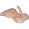 Mistress Torso Masturbatore Uomo con Pene ed Ano Sex Toys Bambolo Silicone non gonfiabile