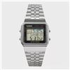 Casio A500WA-1 | Orologio unisex digitale al quarzo in acciaio inossidabile c...