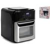 Melchioni Friggitrice Virginia Smart In Plastica E Metallo Colore Nero Lt 12.