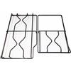 Ariston Kit 2 Griglie per Cucina Piano Cottura ARISTON 3 Fuochi + Piastra Elettrica