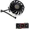 Senza marchio Per ASUS TUF RX6700XT 6800XT 6900XT 6950XT Scheda Ventilatore scheda grafica