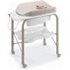 Cambio - Fasciatoio Neonato con Vaschetta Bagnetto colore Beige Cagnolini CAM