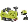 Ryobi R18BS-0 Levigatrice Nastro Batteria 18V ONE+ 76x457mm 250m/min Kit 5.0 Ah