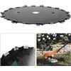 Acd & Shop Disco Falciatrice 9" 20T 230 MM A Catena Taglio 10,000 RPM Giardino Legno Lavoro