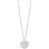 Bliss Collana Bliss Caresse Cuore 20104788 Necklace Oro Bianco Diamanti Pavè 0,17 ct