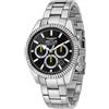 Sector Orologio Uomo SECTOR 240 R3273676006 Chrono Bracciale Acciaio Nero