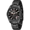 Sector Orologio Uomo SECTOR 240 R3273676005 Chrono Bracciale Acciaio Nero