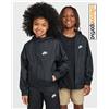 Nike GIUBBOTTO BAMBINO/BAMBINA NIKE WINDRUNNER JACKET- HJ2534-010 col.nero/bianco