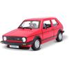 Burago Volkswagen VW Golf Mk1 GTi Red Rosso 1979 Burago Bburago 1:24 Nuovo 1/24