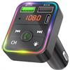 KIT VIVAVOCE BLUETOOTH AUTO FM MP3 USB PER AUTO SMARTPHONE CARICABATTERIE CAR