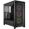 Corsair FRAME 4000D RS ARGB Midi Tower Vetro Temperato No-Power Mini-ITX/mATX/AT