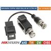 HIKVISION COPPIA VIDEO BALUN 8MP MEGAPIXEL 4IN1 HD-CVI HD-TVI AHD CVBS 250 METRI