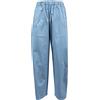TREBARRABI pantalone donna celeste a ovetto PRUX CORAS MADE IN ITALY