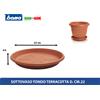 Non applicabile Bama Sottovaso Tondo Plastica Terracotta CM.22