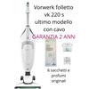 VORWERK Folletto VK220 S Aspirapolvere Elettrica Multifunzione Nuovo
