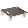 WAGNER Carrello da trasporto MM 1339 I 38 x 38 cm - per scatole pesanti, elettrodomestici e mobili I portata 250 kg I superficie antiscivolo I certificato FSC® - 20133901