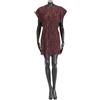 Saint Laurent Paris Abito SAINT LAURENT 1690 $ fluente con nappe di caftano in crepe di seta...