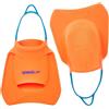 Speedo (TG. M) Speedo Unisex Adulto Biofuse FF Pinna fitness, Fluro Tangerine/Pool Blu/