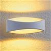 Obiettivo universo APPLIQUE LAMPADA DA PARETE LUCE A MURO MODERNA LED INTEGRATO 12W 1000 Lumen