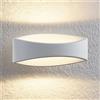 Obiettivo universo APPLIQUE LAMPADA DA PARETE LUCE A MURO MODERNA LED INTEGRATO 12W 1000 Lumen