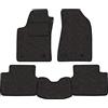 PROPOSTEONLINE Set Tappetini realizzato per RENAULT MEGANE SCENIC X-MOD 7 pt anno dal 2009 al 2016 in Moquette Made in Italy in Colore GRIGIO