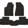 PROPOSTEONLINE Set Tappetini realizzato per SUZUKI SX4 S-CROSS da anno 2013 in poi in Moquette alta qualità con battitacco in Colore GRIGIO