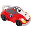 Chicco Johnny Coupé Racing Macchina Telecomandata per Bambini, Auto Telecomandata da Corsa con Radiocomando e Fari che si Accendono, Macchina Radiocomandata Rossa - Giochi Bambini 2 Anni - 6 Anni