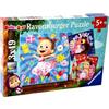 Ravensburger Puzzle 3x49 pz (18x18cm) MASHA E ORSO 5692
