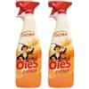 Rubino Chem Oies Essenza Ocra Essenza Profumata Sgrassatore Detergente, 750 ml (Confezione da 2)