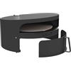 Barbecook forno a legna per pizza Dynamic centre 36 cm di superficie di cottura, compatibile con il bbq a legna aperto Nestor, 51,5 x 46 x 27,5 cm