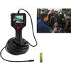 KALEA-INFORMATIQUE Telecamera di ispezione endoscopica da 8 mm 1080p con illuminazione. Impermeabile, cavo da 10 m, batteria ricaricabile USB.