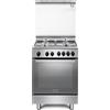 De'Longhi DE LONGHI DMX64LSG CUCINA 4FUOCHI FORNO MULTIFUNZIONE IDROCLEAN INOX CLASSE A