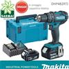 MAKITA DHP482 RTJ TRAPANO AVVITATORE CON PERCUSSIONE 2 BATTERIE LITIO 18V 5Ah