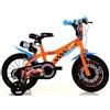 Dino Bikes Bicicletta da Bambino Hot Wheels 14 Pollici 3 4 5 6 anni con Rotelle